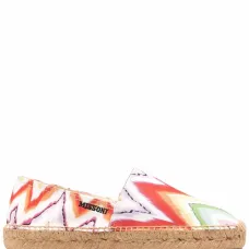 Эспадрильи с принтом зигзаг Эспадрильи с принтом зигзаг