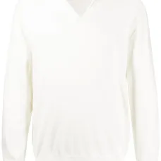 Джемпер с воротником поло