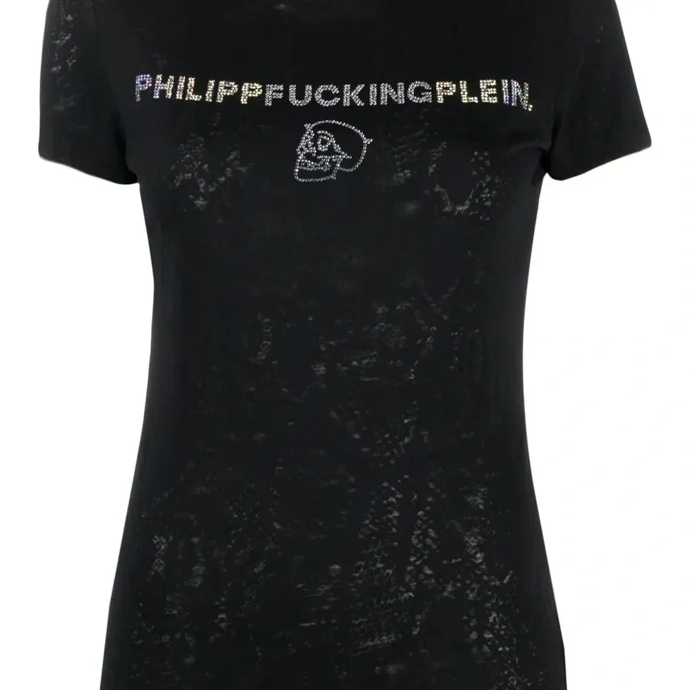 Футболка со стразами