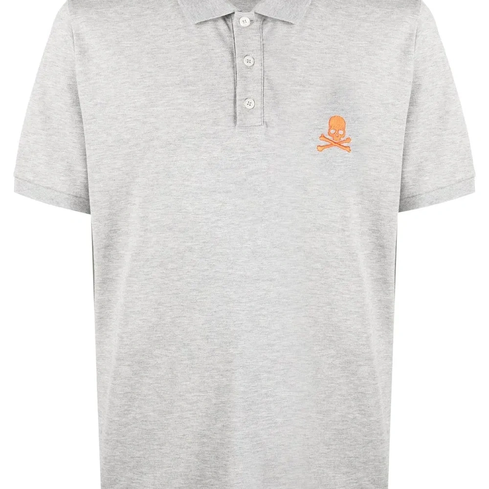 Рубашка поло с короткими рукавами и принтом Skull