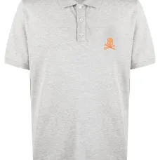 Рубашка поло с короткими рукавами и принтом Skull