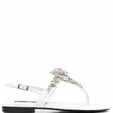 Сандалии с декором Skull