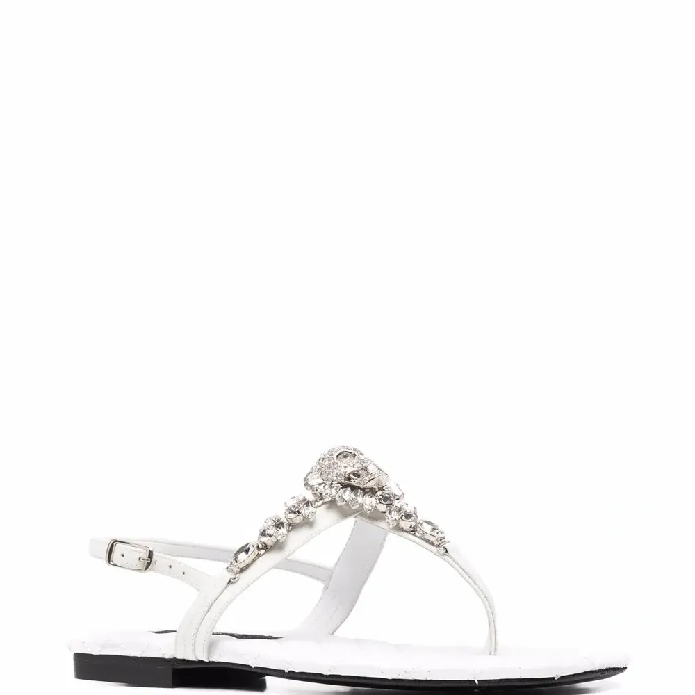 Сандалии с декором Skull