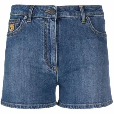 Джинсовые шорты с нашивкой Teddy Bear