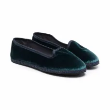 Бархатные лоферы