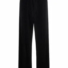 Плиссированные брюки прямого кроя