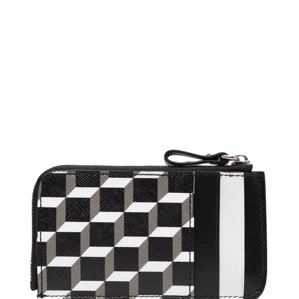 Кошелек на молнии с монограммой