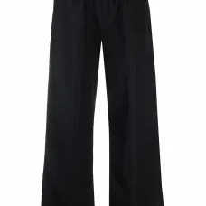 Поплиновые брюки широкого кроя