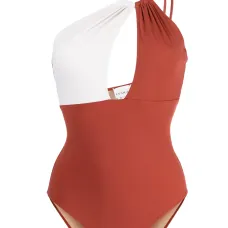 Двухцветный купальник Двухцветный купальник