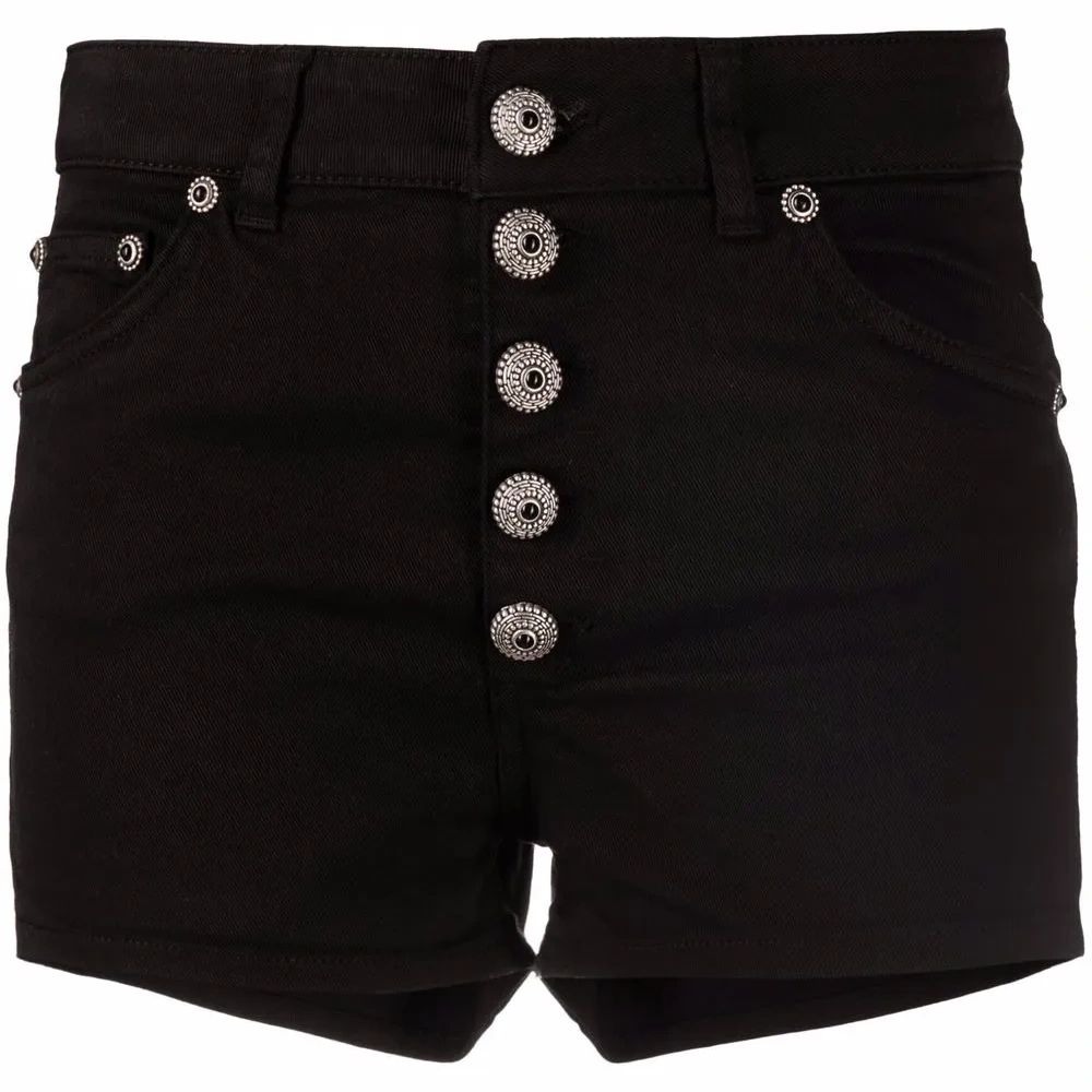 Шорты с завышенной талией