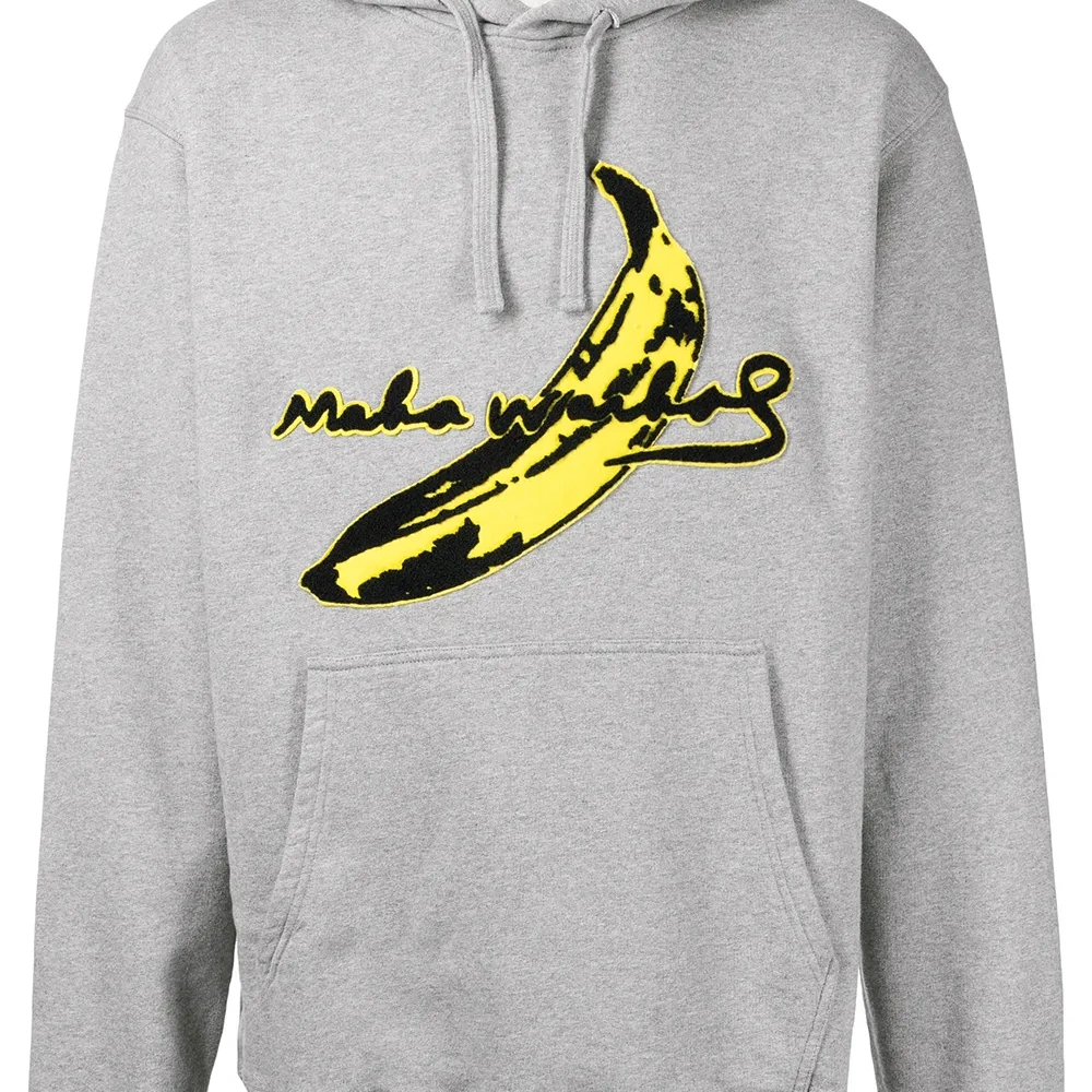 Худи с нашивкой-логотипом