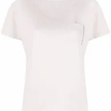 Футболка с круглым вырезом