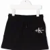 Юбка мини с вышитым логотипом