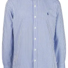 Рубашка в тонкую полоску