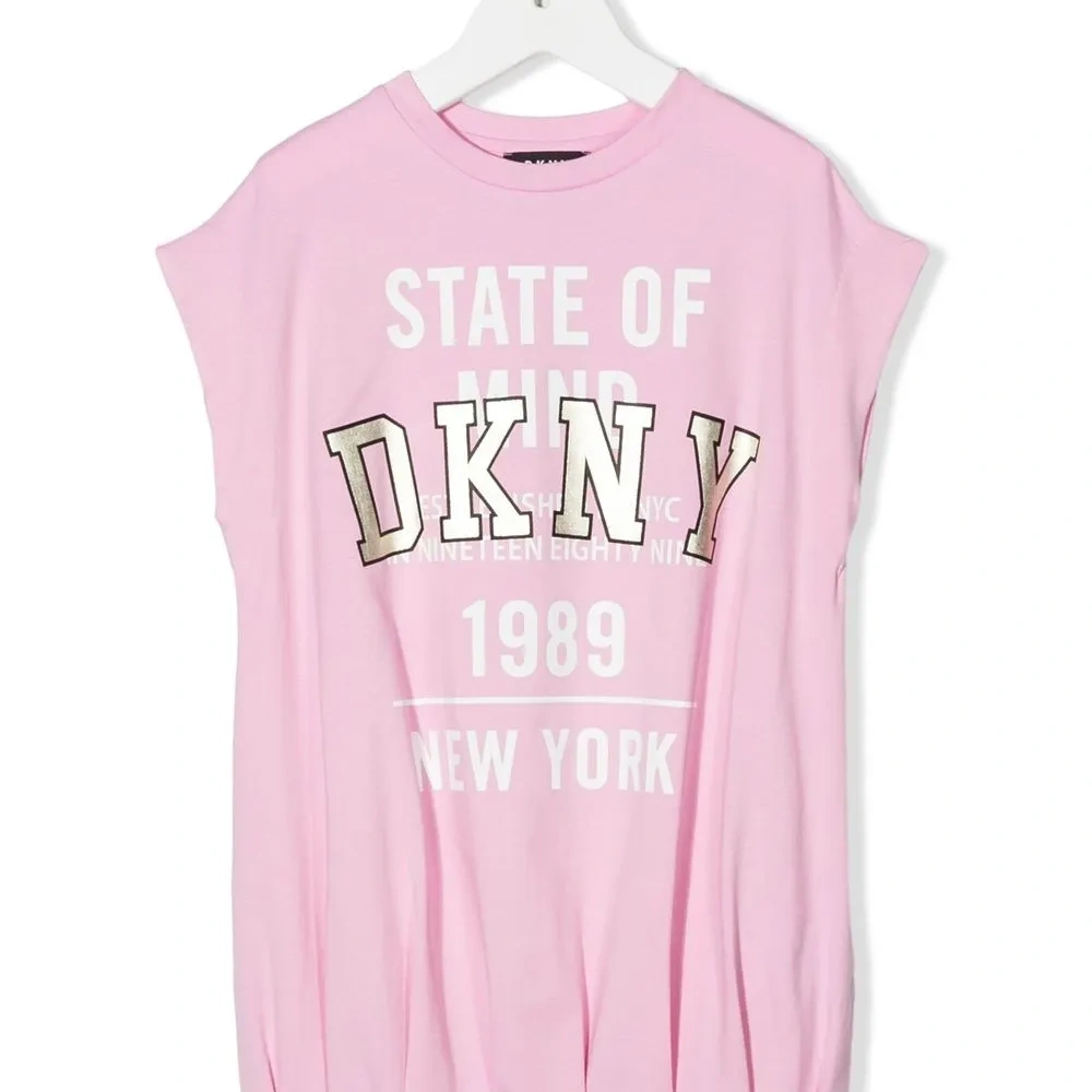 Платье-футболка с логотипом