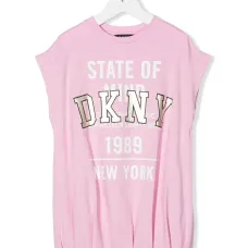 Платье-футболка с логотипом