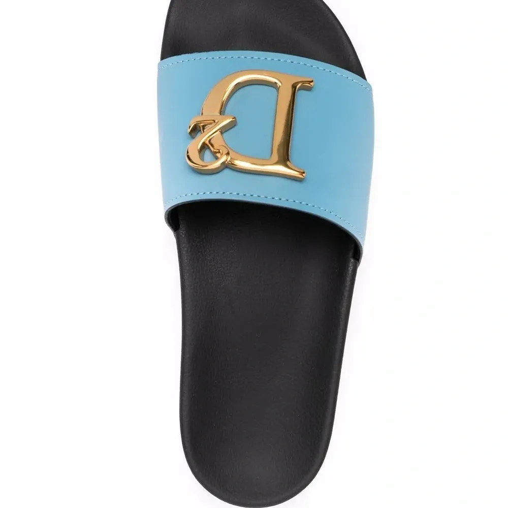 шлепанцы с логотипом