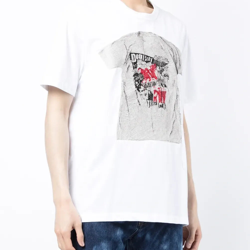 Футболка с графичным принтом