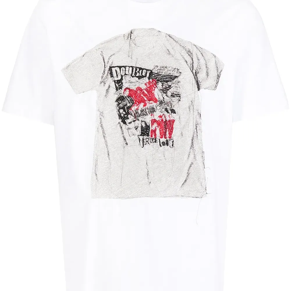 Футболка с графичным принтом