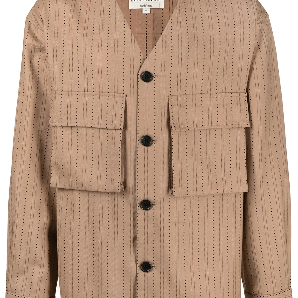 Рубашка в полоску из коллаборации с Anowhereman