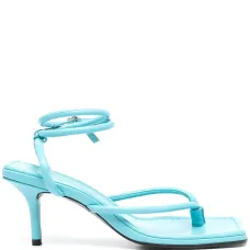 Босоножки с дутыми ремешками Босоножки с дутыми ремешками