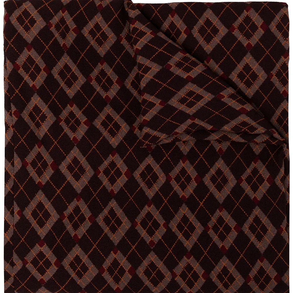 Шарф с узором аргайл из коллаборации с Anowhereman