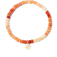 Браслет Daisy из желтого золота с опалом