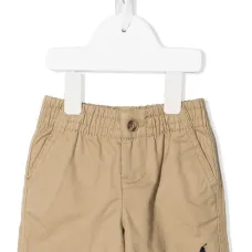 Шорты с вышитым логотипом