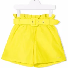 Широкие шорты с поясом