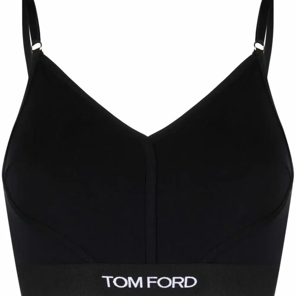 Бюстгальтер-бралетт с логотипом