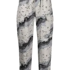 Брюки карго с камуфляжным принтом