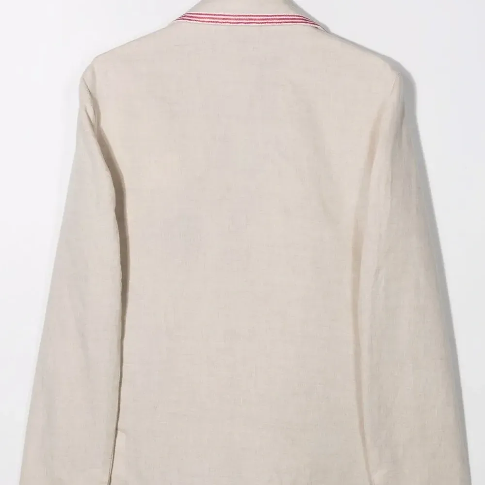 Блейзер с контрастной отделкой Блейзер с контрастной отделкой