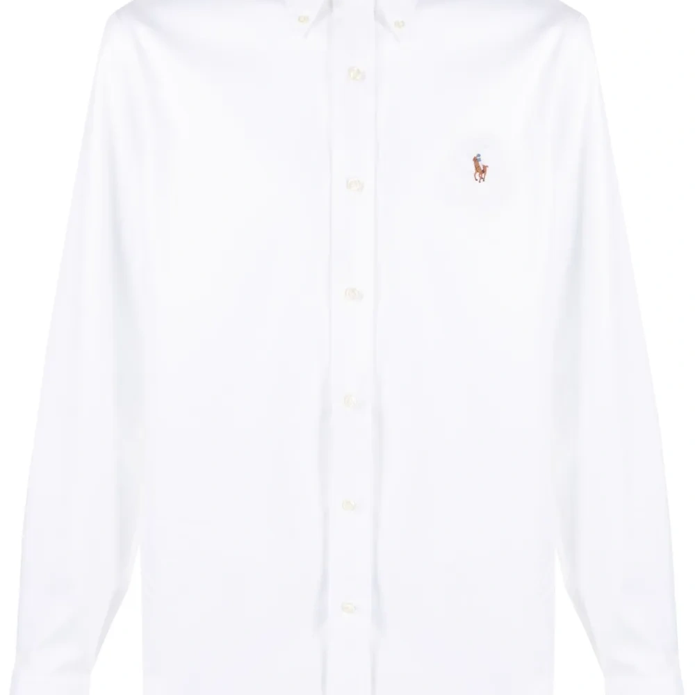 Рубашка оксфорд Polo Pony на пуговицах