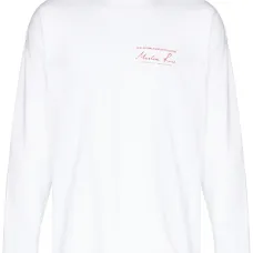 Топ с длинными рукавами и логотипом