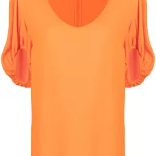 Топ с объемными рукавами Топ с объемными рукавами