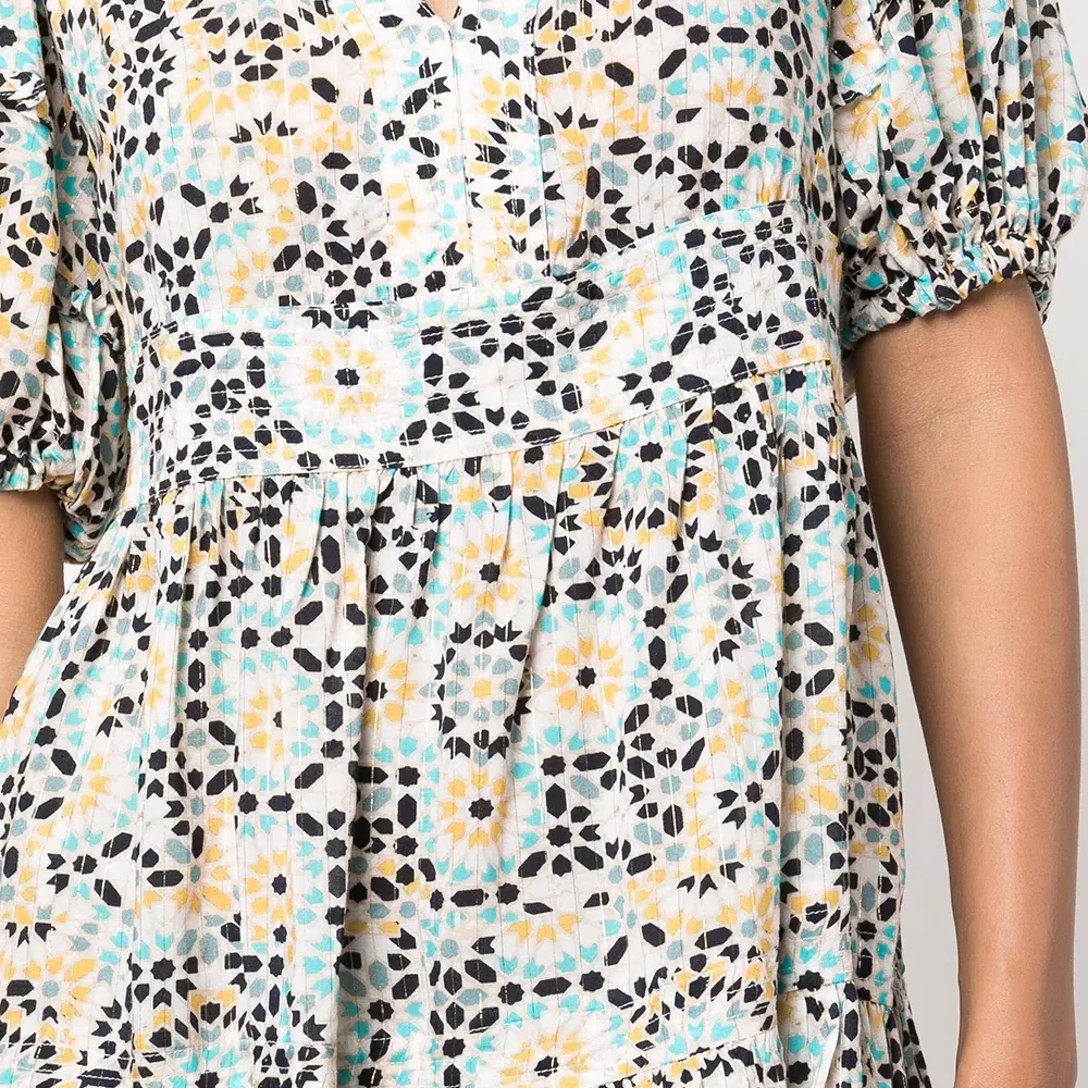 Платье мини Telem с графичным принтом