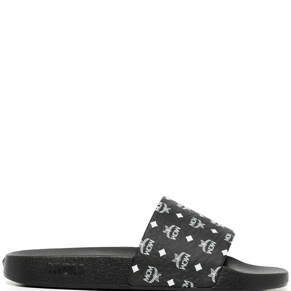 Шлепанцы с монограммой