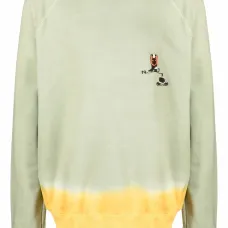 Толстовка с принтом тай-дай и логотипом Толстовка с принтом тай-дай и логотипом