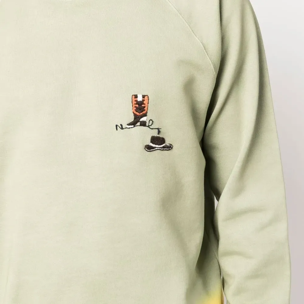 Толстовка с принтом тай-дай и логотипом