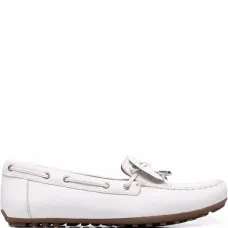 лоферы с декоративной шнуровкой