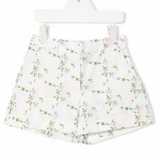 Шорты с цветочным принтом