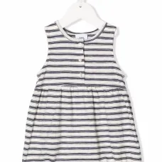 Полосатый ромпер Mary без рукавов