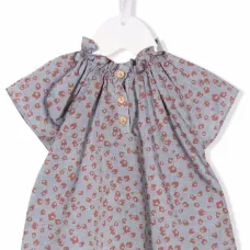 Блузка с абстрактным принтом