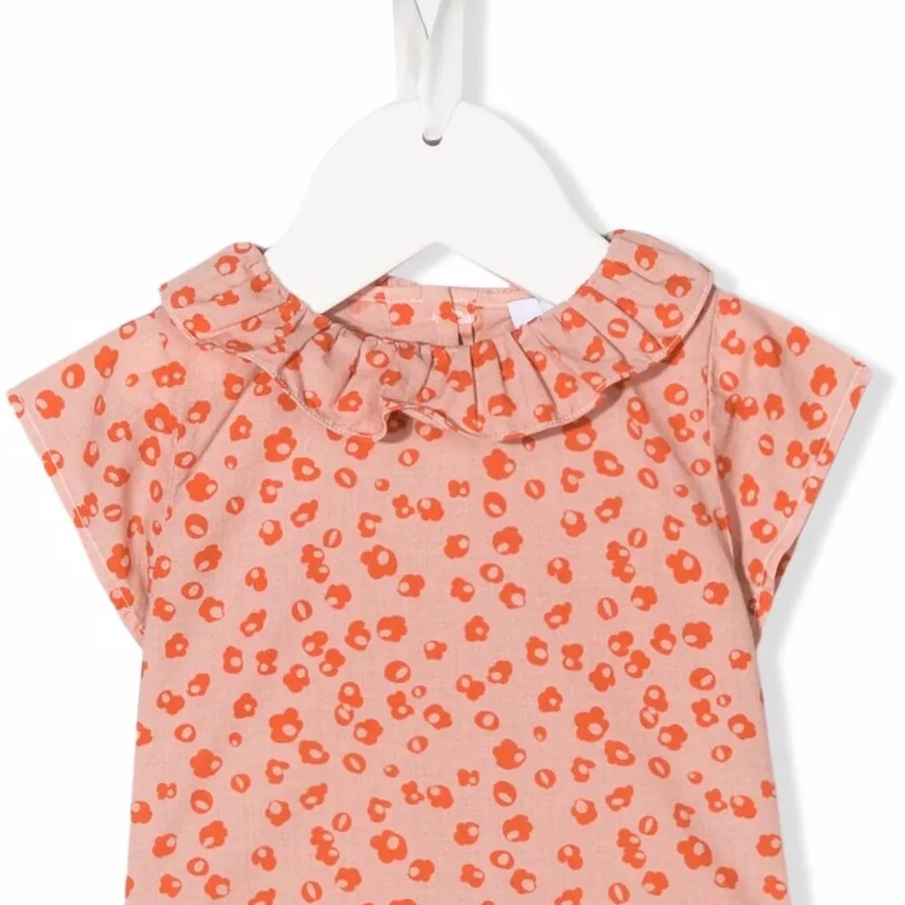 Блузка с цветочным принтом