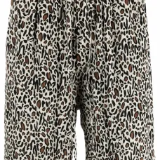 Спортивные шорты с леопардовым принтом