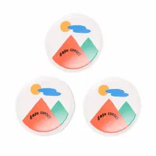 Тарелка с геометричным принтом