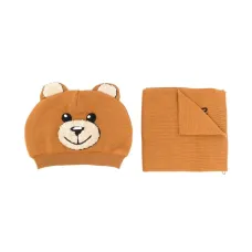 Шапка бини с вышитым логотипом