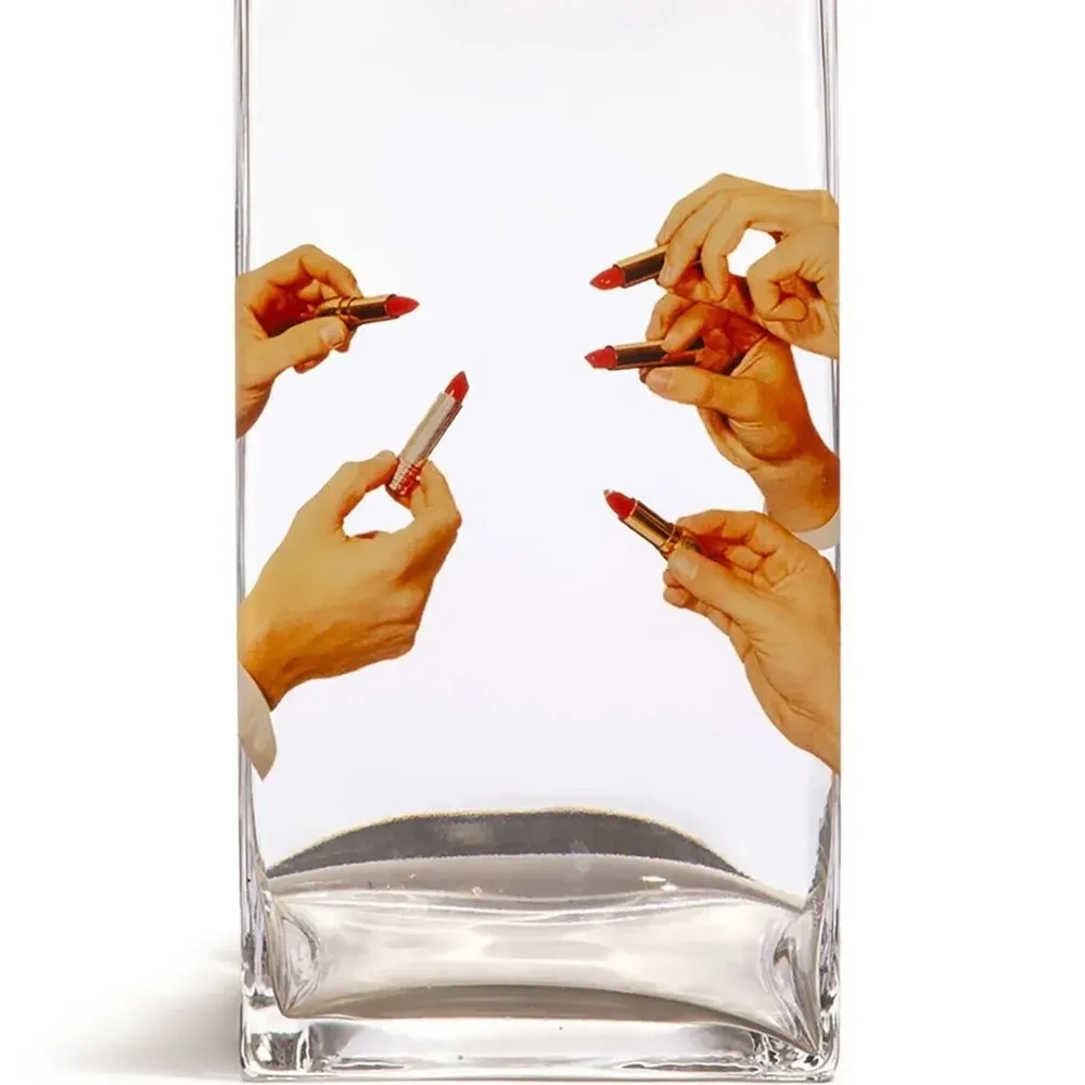 Большая ваза Lipsticks