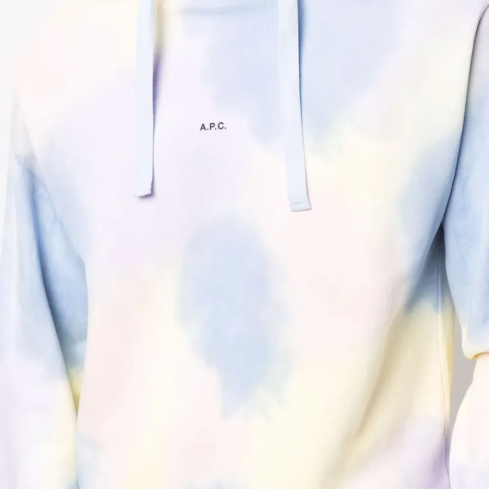 Худи с принтом тай-дай