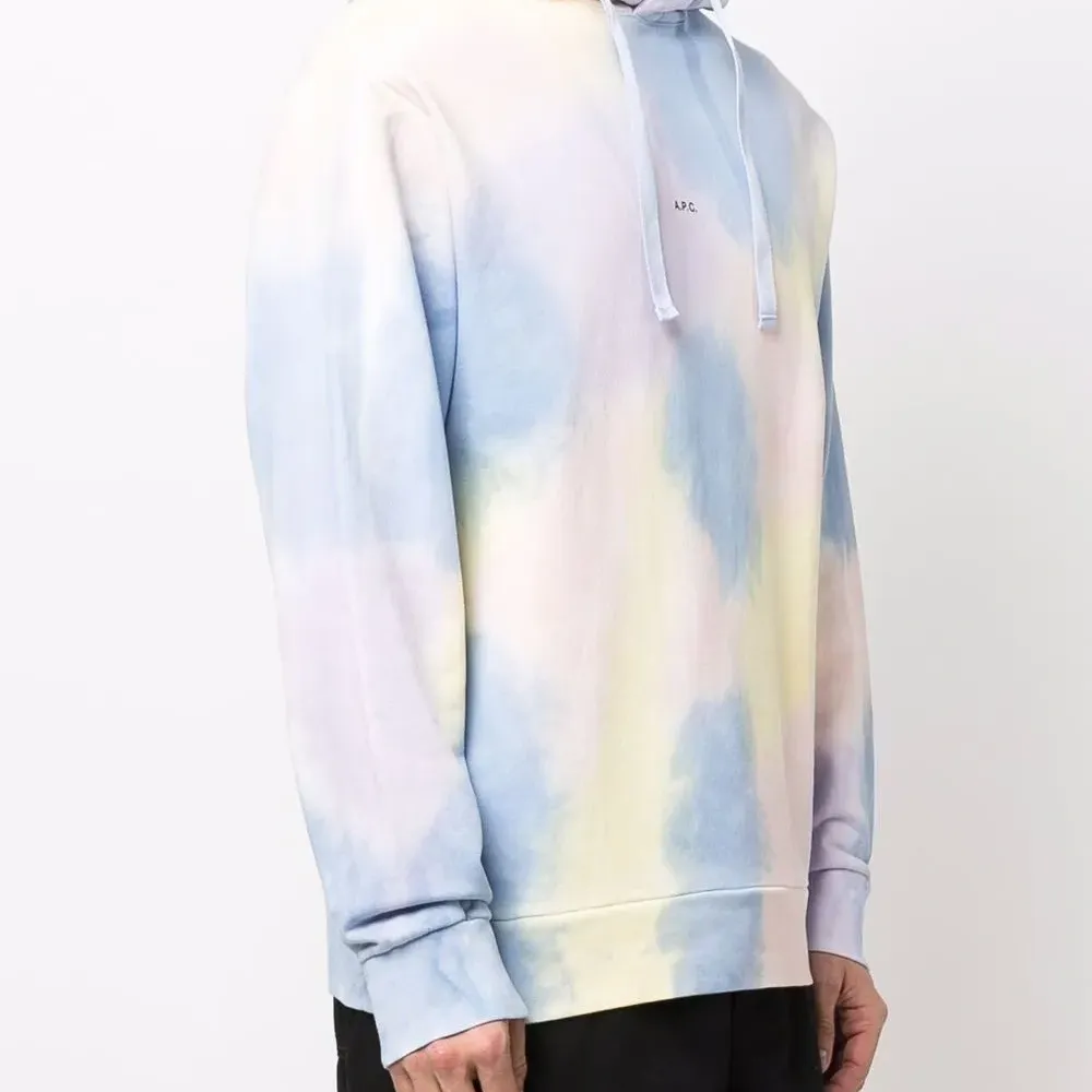 Худи с принтом тай-дай